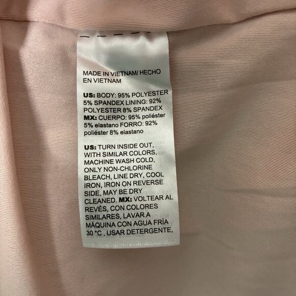 Chico's Top NWT Size 3 (XL) Ombré Party Rose Smoke Girl's Night Out Insta Glam - Picture 5 of 7